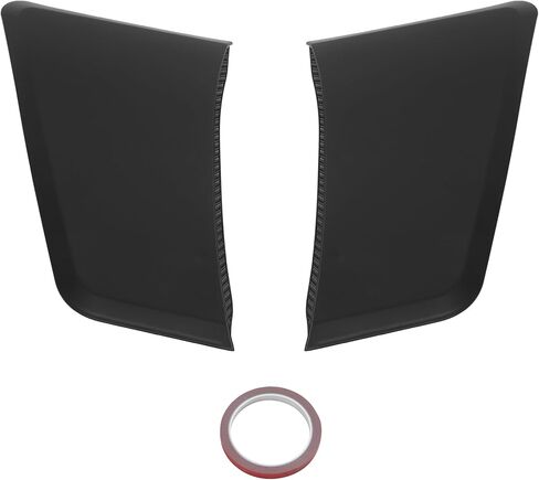 Rear Quarter Panel Side Scoop Compatible with 2015-2023 Ford Mustang All Model Rear Fender Penal Flare Side Scoops Vents Performance Primer Matte Black Plastic in Kuwait