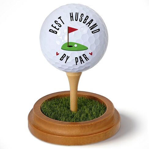 Gifts for Husband from Wife Birthday Fathers Day, Funny Birthday Wedding Anniversary Golf Gifts for Men Him Husband Couple Golfers, Best Husband By Par Golfing Gift Decor in Kuwait