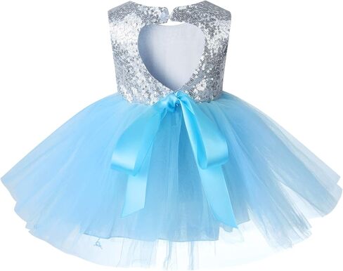 فستان الأميرة تول توتو للفتيات لحفلات الزفاف وحفلات الزفاف لعمر 3-9 سنوات in Saudi Arabia