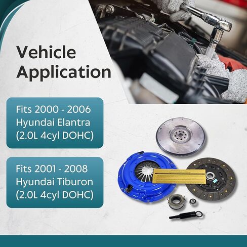 مجموعة القابض EFT المرحلة 1 لمحرك 2002-2005 Subaru Impreza WRX 2.0L AWD Turbo 5 Speed ​​EJ 205 - قدرة عزم الدوران المحسنة والمتانة التي توفر مشاركة سلسة - ضمان العلامة التجارية لمدة 12 شهرًا in Kuwait