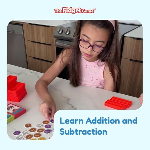 لعبة الململة Math Ahoy - لعبة الجمع والطرح للصفوف K-2 | لعبة الرياضيات الرائعة مع Fidget Mats | مصادر التعلم في الفصول الدراسية والمنزلية | بطاقات فلاش وأنشطة الرياضيات الممتعة للأطفال in Kuwait