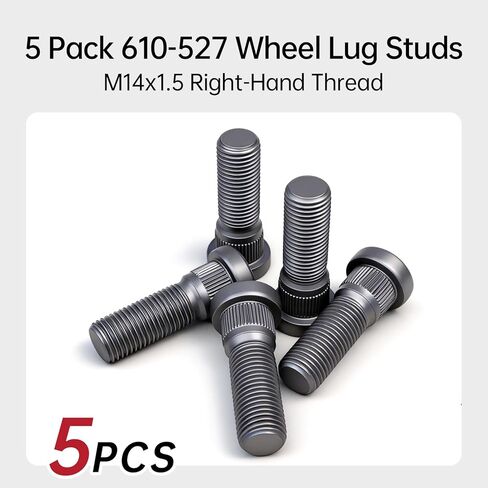5 Pack M14x1.5 Wheel Lug Studs 610-527 Compatible with Toyota Land Cruiser Tundra Lexus LX470 Odyssey Pilot Passport Civic Acura MDX RL TL TLX Replace 90113-SHJ-A01 in Kuwait
