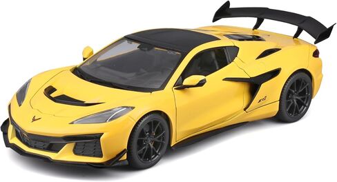 مايستو 1:18 إصدار خاص 2025 شيفروليه كورفيت ZR1، أصفر معدني in Kuwait