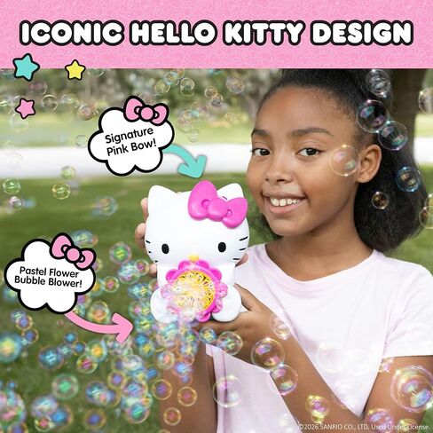 Hello Kitty Flower Pop Bubbler in Kuwait