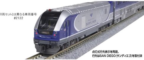 KATO 106-9001(N)SC-44 Charger Amtrak Pacific Surfliner 4-Car Basic Set in Kuwait