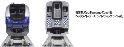 KATO 106-9001(N)SC-44 Charger Amtrak Pacific Surfliner 4-Car Basic Set in Kuwait