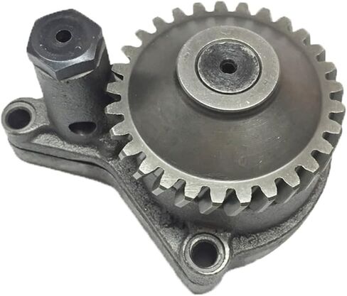 Oil Pump, Compatible with YANMAR 4D84-2A 4D84-2GA 4D84-3 Compatible with Komatsu PC40-7 PC55, 129418-32000, Standard Replacement Parts for Excavator Construction Machinery in Kuwait