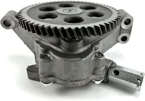 Oil Pump, Compatible with MITSUBISHI 6D14 6D17 Compatible with Kobelco SK290LC, ME074345, 59T Standard Replacement Parts Excavator Components in Kuwait