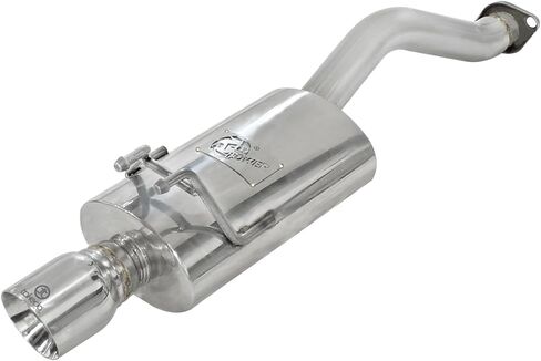aFe 49-36610 304 نظام عادم المحور الخلفي من الفولاذ المقاوم للصدأ مع طرف مصقول لمحرك Honda Civic EX سيدان L4-1.8L in Kuwait