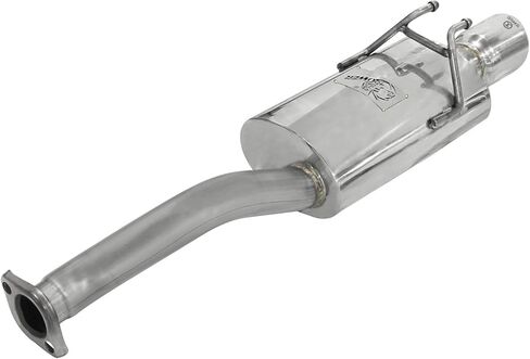aFe 49-36610 304 نظام عادم المحور الخلفي من الفولاذ المقاوم للصدأ مع طرف مصقول لمحرك Honda Civic EX سيدان L4-1.8L in Kuwait