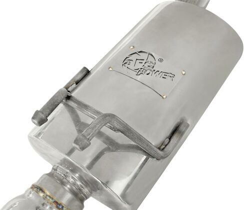 aFe 49-36610 304 نظام عادم المحور الخلفي من الفولاذ المقاوم للصدأ مع طرف مصقول لمحرك Honda Civic EX سيدان L4-1.8L in Kuwait