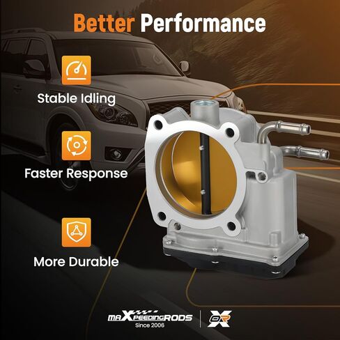 maXpeedingrods Electronic Throttle Body for Infiniti QX56 2011-2013 QX80 2014-2019, for Nissan Armada Nv2500 Nv3500 2018-2019 Titan 2017-2019 Titan XD 2016-2019 5.6L, 161191LA0A 977-324 6E0012 TB1277 in Kuwait