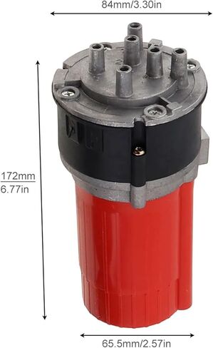 125db 12V 5 Red Super Loud Car Trumpet Air Horn Musical Air Horn Hazzard with Air Compressor Compatible with Car Truck Boats in Kuwait