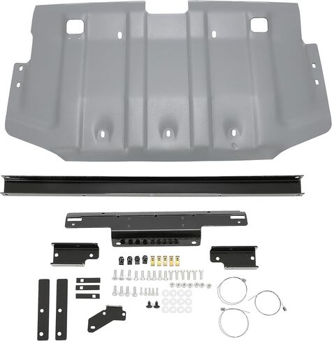 لوحة انزلاقية ALMULOO متوافقة مع 2007-2013 Toyota Fj Cruiser مع وصلة مصد 5000 رطل فقط مطلية بمسحوق من الألومنيوم الصلب in Kuwait