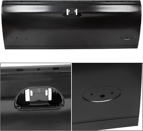 Suitable for Rear Tailgate Shell & Cover Panel Replacement for 1997-2003 Ford F150, 1999-2007 F250 & F350 Super Duty - Compatible with FO1900113 F65Z9940700AX - Black Finish in Kuwait