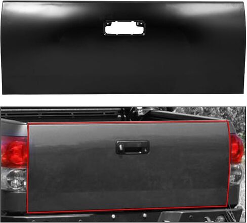 مناسب لاستبدال الباب الخلفي لسيارة Toyota Tundra لعام 2007-2013 - TO1900112 و657000C072 سرير شاحنة بيك اب غطاء الباب الخلفي الكامل من الفولاذ التمهيدي in Kuwait