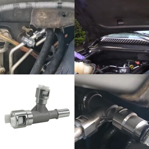 Sporacingrts Metal Heater Hose Connector Replacement for 800-414, Compatible with Select Cadillac Chevrolet GMC Models, Leak-Resistant Coolant & HVAC Hose Fitting in Kuwait