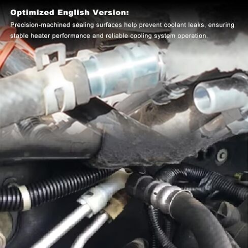 Sporacingrts Metal Heater Hose Connector Replacement for 800-414, Compatible with Select Cadillac Chevrolet GMC Models, Leak-Resistant Coolant & HVAC Hose Fitting in Kuwait