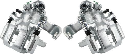 ملاقط فرامل القرص الخلفي مع دعامات (زوج) - FIT 2006-2015 Honda Civic • FIT 2006-2011 Acura CSX • FIT 2013-2018 Acura ILX - يستبدل 43019-SNA-A10 43018-SNA-A10 19-B3299 19-B3298 in Kuwait