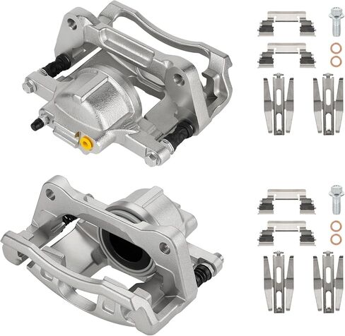 Front Brake Calipers for Jeep 2013-2017 Wrangler, 2018 Wrangler JK, 2013-2016 Dodge Grand Caravan Chrysler Town & Country, 2013 Dodge Journey, 2011 Dodge Nitro, 13-15 Ram C/V, 13-14 VW Routan in Kuwait