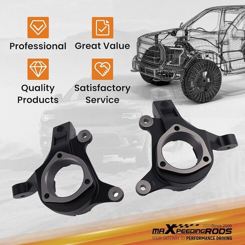 مغزل رفع maxpeedingrods مقاس 3 بوصات لسيارة 1999-2007 Chevy Silverado 1500/GMC Sierra 1500 Classic Body، من أجل Tahoe/Yukon/Avalanche 1500/Suburban/Escalade/C1500 in Kuwait