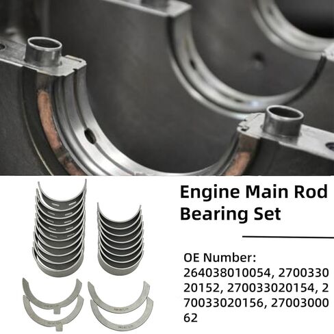 STD Main & Connecting Rod Bearing Kits for Mercedes Benz GLA250 GLC300 C300 2.0L L4 Turbo M274 M270 M264, Replace 264038010054, 270033020156, 2700300062 in Kuwait