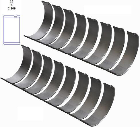 Connecting Rod Bearings Set | Compatible with Ford 330/352/359/360/361/389/390/391/410/427/428 | Standard Size in Kuwait
