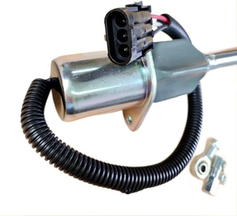 Fuel Pump Solenoid Shut Down enginevalve Generic OEM Replacement For Cummins 6C 8.3C 4B B3.9 6B 5.9 6742-01-2310 3923258 3928161 in Kuwait