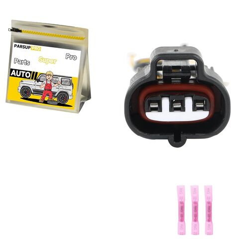 PARSUPPRO1Pcs 3-Way/Pin Automobile Throttle Position Connector Sensor Socket Repair Wiring Harness Waterproof Plug Pigtail for Polaris RZR 570 2014-2018 Replace 2878498A in Kuwait