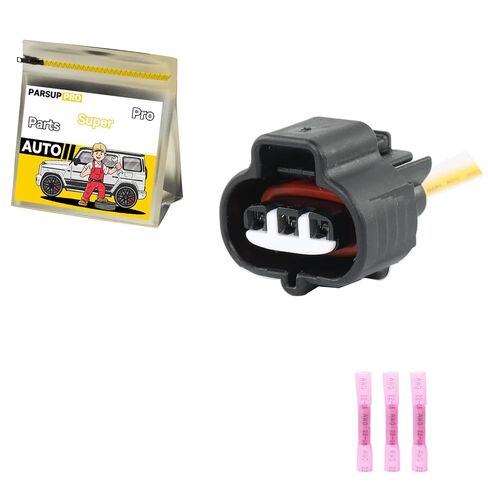 PARSUPPRO1Pcs 3-Way/Pin Automobile Throttle Position Connector Sensor Socket Repair Wiring Harness Waterproof Plug Pigtail for Polaris RZR 570 2014-2018 Replace 2878498A in Kuwait