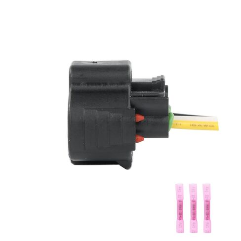 PARSUPPRO1Pcs 3-Way/Pin Automobile Throttle Position Connector Sensor Socket Repair Wiring Harness Waterproof Plug Pigtail for Polaris RZR 570 2014-2018 Replace 2878498A in Kuwait