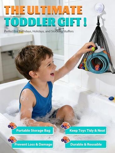 Race Car Bath Toy Set, Flexible Race Track with 4 Cars and Suction Cup, Flex Car Track Bathtub Toys, DIY Cars Bath Toys Gifts for Boys Girls Ages 3+ in Kuwait