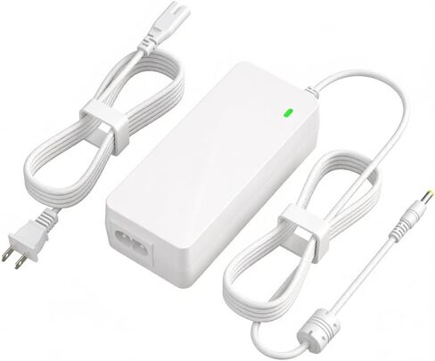 XCNXCN 18V Charger (White) for Cricut Explore air 2, Expression 2, Maker, Explore Air, Explore One Create Cake Mini Original Replacement for Cricut Maker KSAH1800250T1M2 Cutting Power Supply Cord in Kuwait