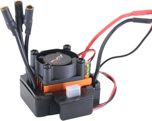 ملحقات سيارة RC ESC وحدة تحكم في السرعة بدون فرشاة لـ 1/10، 1/12، 1/14، 1/16 مقياس سيارات كهربائيّة، ملحقات التحكم في السباق in Kuwait