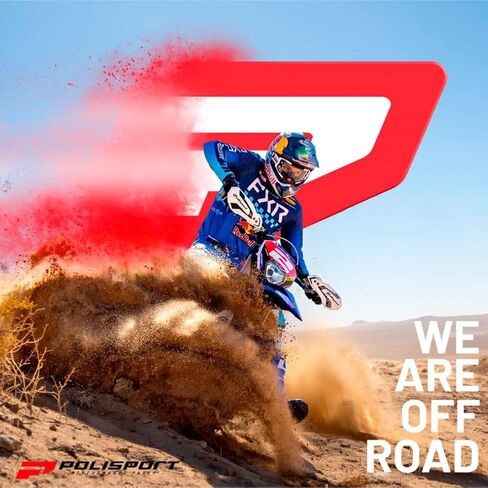 Polisport Motocross Motorcycles (MX) سلسلة منزلق لهوندا CR125/250 (2002-2007)، CRF250R (2004-2009)، CRF450R (2002-2008) - منزلق سلسلة TPU عالي الجودة OEM، متين، سهل التركيب، أسود in Kuwait
