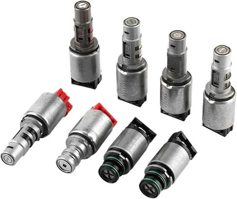 8 قطعة A6MF1/ A6MF2 A6LF1/2/3 طقم الملف اللولبي متوافق مع هيونداي كيا/شيفروليه/توكسون/كارينز فورتي ملحقات صمام الملف اللولبي ناقل الحركة in Kuwait