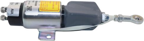 24V Fuel Shutdown Solenoid Valve SA-4962-24 1751-24E7U1B1A SA-4148-T Compatible for Volvo ZF Mitsubishi 6D24 Doosan Cummins Hyundai R160LC-R R180LC-R in Kuwait