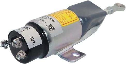 24V Fuel Shutdown Solenoid Valve SA-4962-24 1751-24E7U1B1A SA-4148-T Compatible for Volvo ZF Mitsubishi 6D24 Doosan Cummins Hyundai R160LC-R R180LC-R in Kuwait