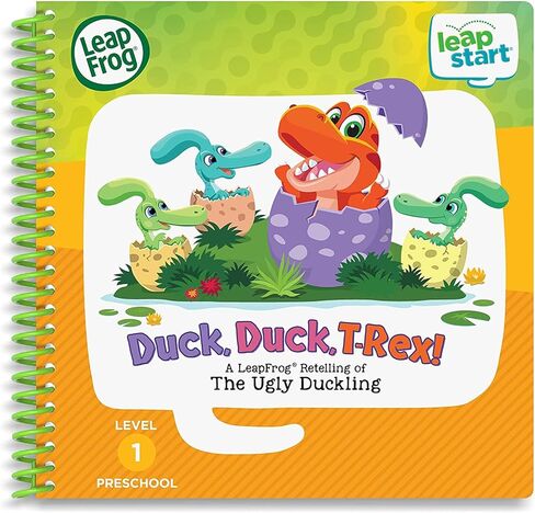LeapFrog LeapStart Preschool (Level 1) Duck, Duck, T-Rex! - A Retelling of The Ugly Duckling(English Version) in Kuwait