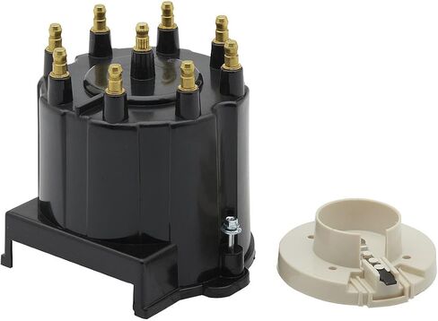 Mercury 808483K2 Distributor Cap and Rotor Kit for Marinized V8 Engines by GM with Delco HEI Ignition Systems in Kuwait