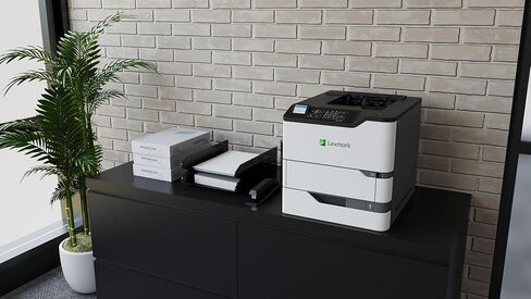 Lexmark MS825dn Monochrome Laser Duplex (2-Sided) Printing, Print Speed of up to 70 ppm and Recommended Monthly Volume of 5000-100000 Pages(50G0300) in Kuwait