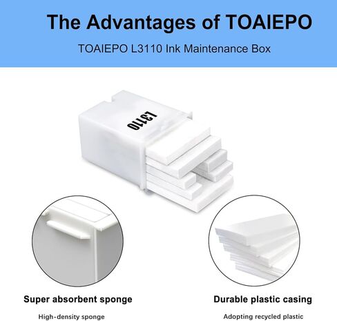 L3110 Maintenance Box Replacement Waste Ink Pad use for ET-2720 ET-2803 ET-2800 ET-2711 ET-4700 Printer in Kuwait