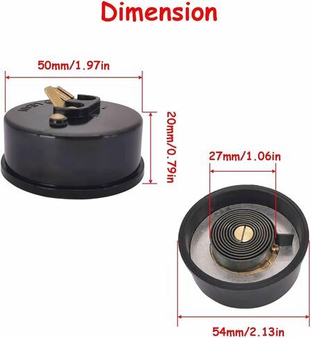 Electric Choke Thermostat Cap for Eddelbroodck 1400 series 1405/1406 carburetor in Kuwait