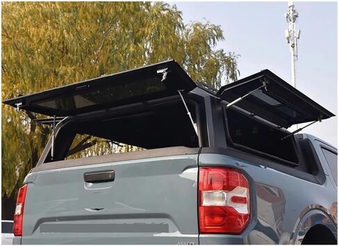 غطاء شاحنة 4X4 متوافق مع Ford Maverick 2023 من الفولاذ الصلب غطاء التخييم الخلفي المظلة العلوية ملحقات الطرق الوعرة قفل in Kuwait