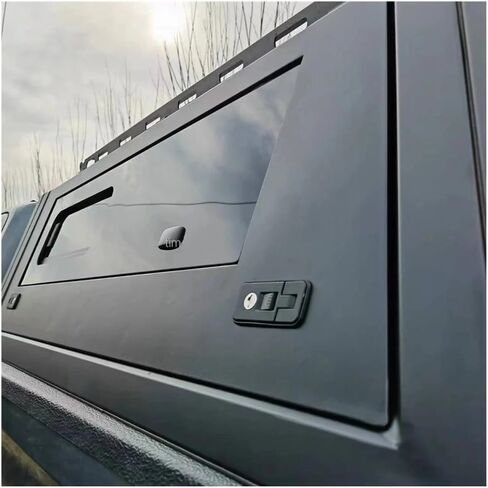 Custom 4X4 Steel Hardtop Canopy Compatible with Isuzu D‑Max Double Cab Pickup Truck Bed Cap Waterproof Locking Topper Tonneau Cover in Kuwait