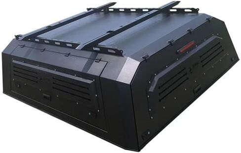 Hardtop Camper Canopy Compatible with Toyota Tundra Extended Top Easy Installation Carbon Steel Pickup Shell Cover Screw‑On Hard Shell Topper in Kuwait