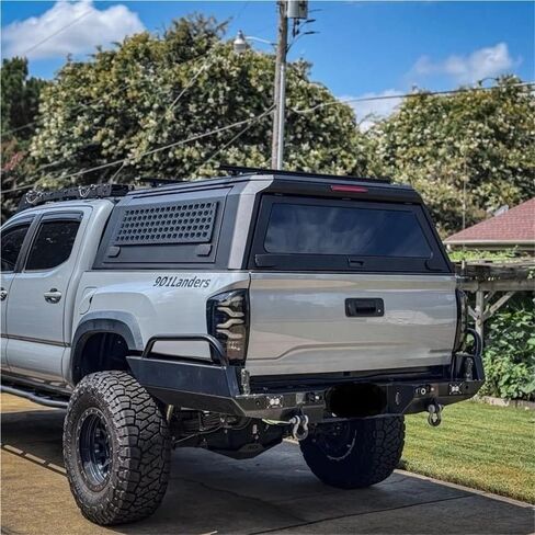 مظلة شاحنة بيك اب صلبة متوافقة مع 2025 Ford Ranger TRX Toyota Hilux LC70 KIA Tasman - غطاء تونيو مناسب من سبائك الألومنيوم مع قفل الباب الخلفي in Kuwait