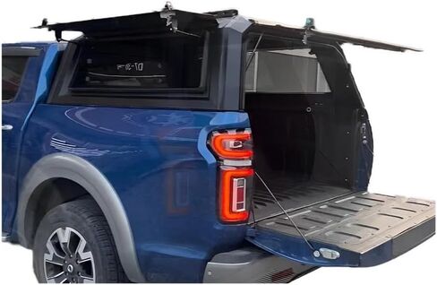 Steel Canopy Compatible with Toyota Tacoma Hard Top Pickup Truck Cap Waterproof Camper Shell Heavy‑Duty Off‑Road Topper in Kuwait