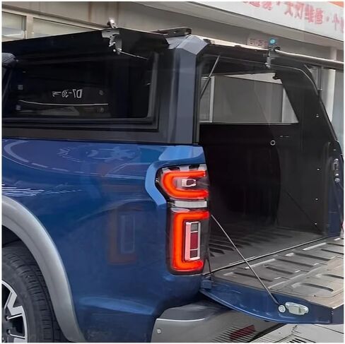 Steel Canopy Compatible with Toyota Tacoma Hard Top Pickup Truck Cap Waterproof Camper Shell Heavy‑Duty Off‑Road Topper in Kuwait