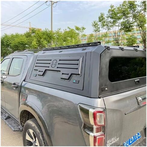 Steel Canopy Compatible with Toyota Tacoma Hard Top Pickup Truck Cap Waterproof Camper Shell Heavy‑Duty Off‑Road Topper in Kuwait